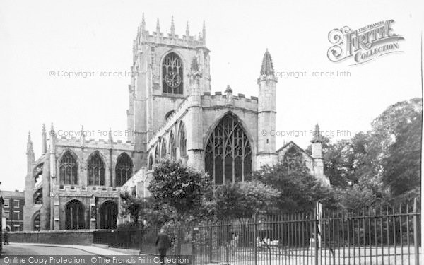 Photo of Beverley, St Mary's Church c.1955