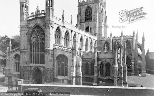 Photo of Beverley, St Mary's Church c.1955