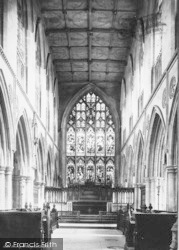 St Mary's Church, Choir East c.1885, Beverley