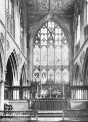 St Mary's Church, High Altar And East Window c.1955, Beverley