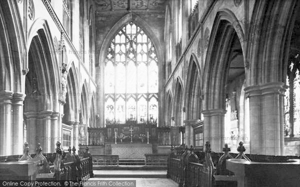 Photo of Beverley, St Mary's Church, The Chancel c.1955