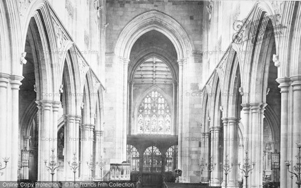 Photo of Beverley, St Mary's Church, The Nave East 1894