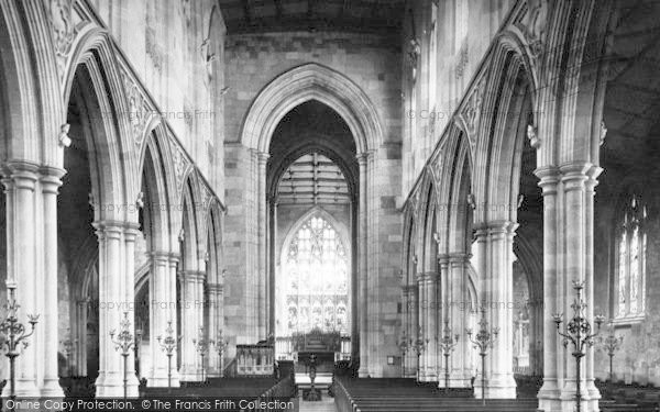 Photo of Beverley, St Mary's Church, The Nave East c.1885