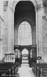 The Chancel, St Mary's Church c.1955, Beverley