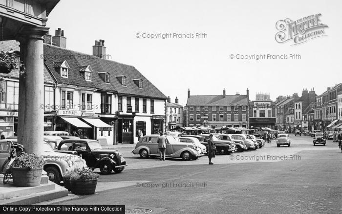 Photo of Beverley, The Market Place c.1965