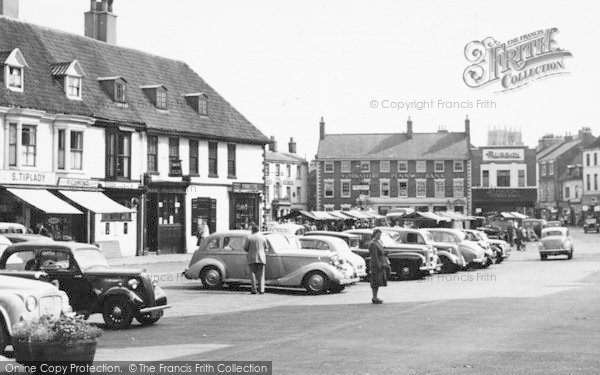 Photo of Beverley, The Market Place c.1965