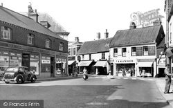 Toll Gavel And Cross Street c.1960, Beverley
