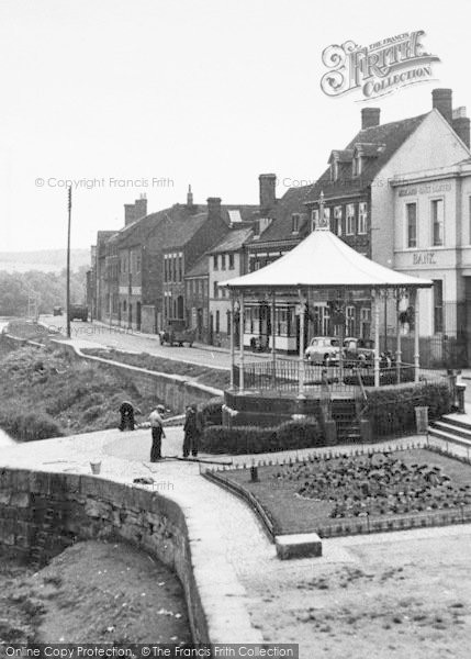 Photo of Bewdley, Bandstand On Severn Side South c.1950