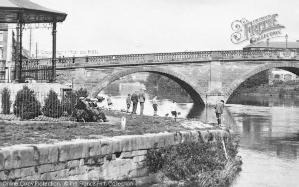 Photo of Bewdley, Boys Fishing On The Severn c.1938