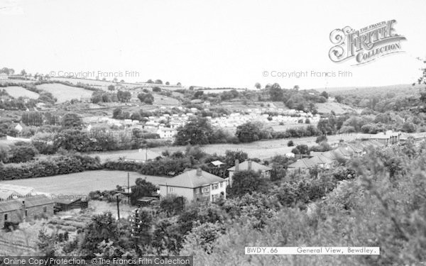 Photo of Bewdley, General View c.1960