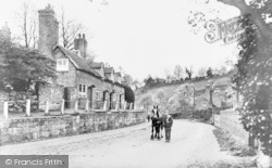 Kidderminster Road, Wribbenhall c.1900, Bewdley