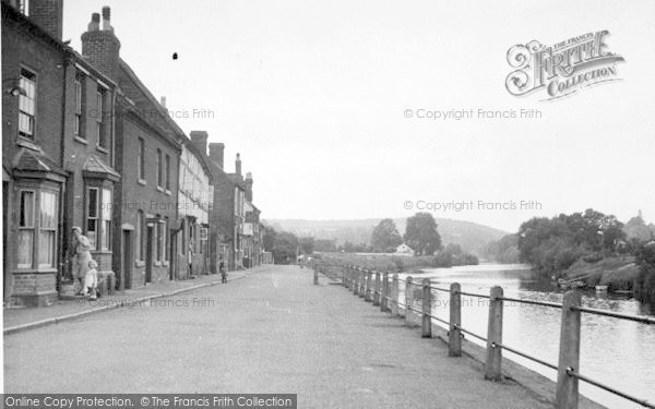 Photo of Bewdley, Severn Side North c.1955
