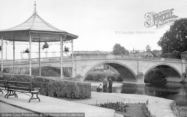 Photo of Bewdley, The Bridge And River c.1955