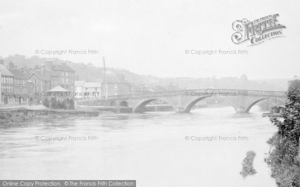 Photo of Bewdley, The Bridge And River Severn 1931