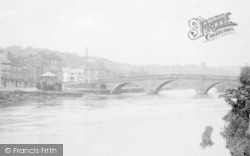 The Bridge And River Severn 1931, Bewdley
