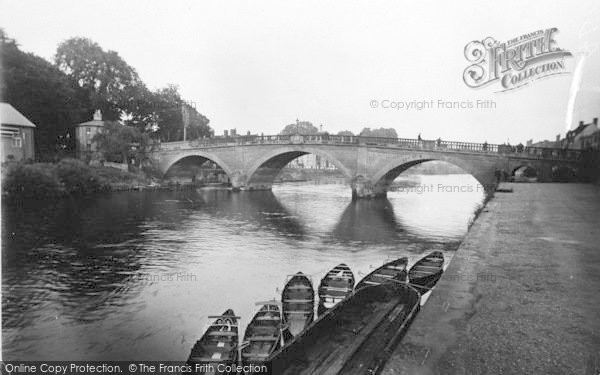 Photo of Bewdley, The Bridge c.1938