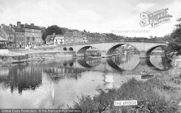 Photo of Bewdley, The Bridge c.1960