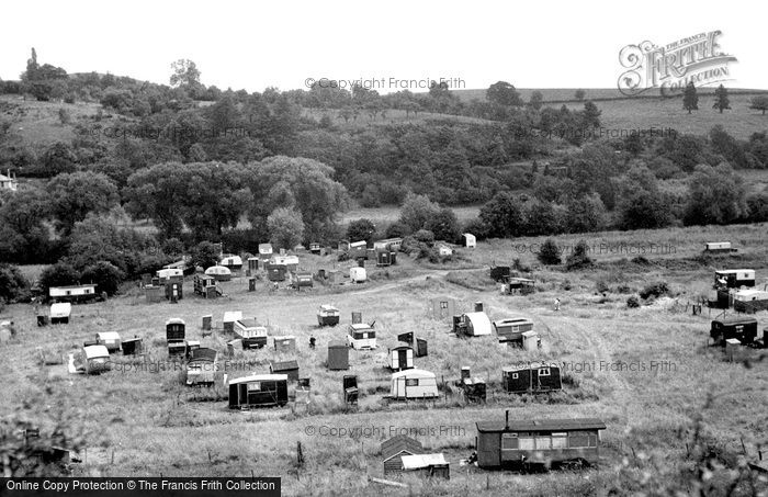 Photo of Bewdley, The Caravan Park c.1955