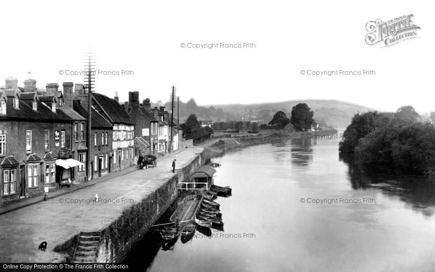 Bewdley, the River Severn c1938