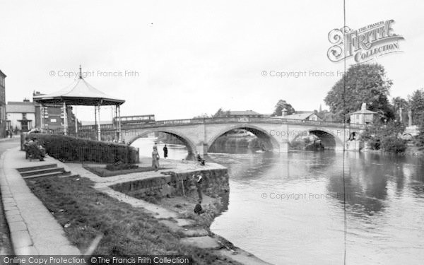 Photo of Bewdley, The River Severn c.1955
