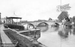 The River Severn c.1955, Bewdley