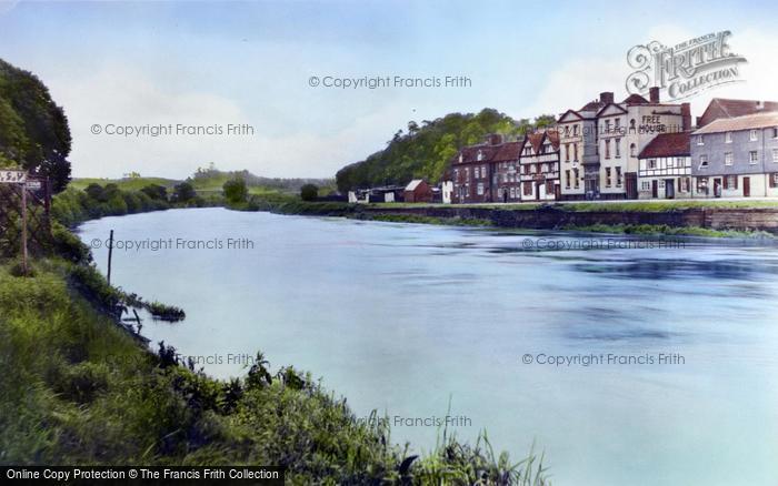 Photo of Bewdley, Thurston Hotel From The River Severn 1931