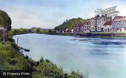 Thurston Hotel From The River Severn 1931, Bewdley