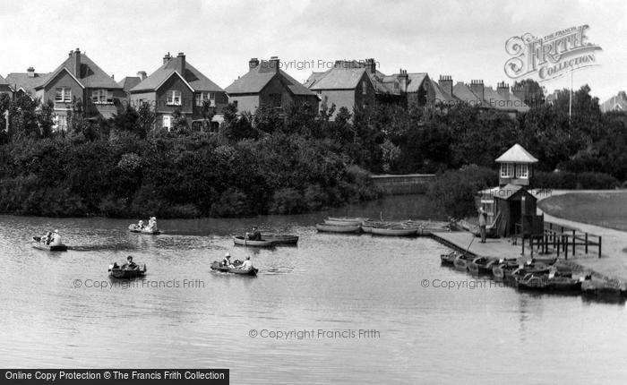 Photo of Bexhill, Boating On Egerton Park Lake 1927