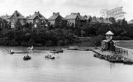 Boating On Egerton Park Lake 1927, Bexhill