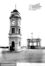 Clock Tower And Bandstand 1904, Bexhill