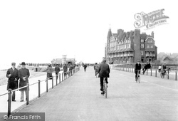 Cycle Boulevard And The Sackville Hotel 1897, Bexhill