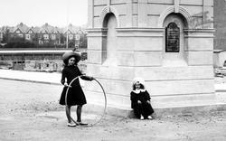 Girls By The Clock Tower 1904, Bexhill