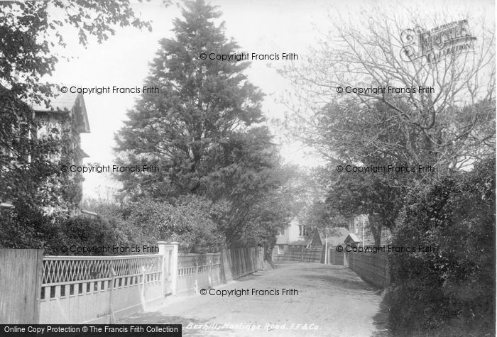 Photo of Bexhill, Hastings Road 1899