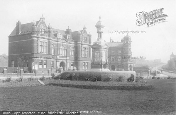 Photo of Bexhill, Lane Monument And Municipal Building 1899