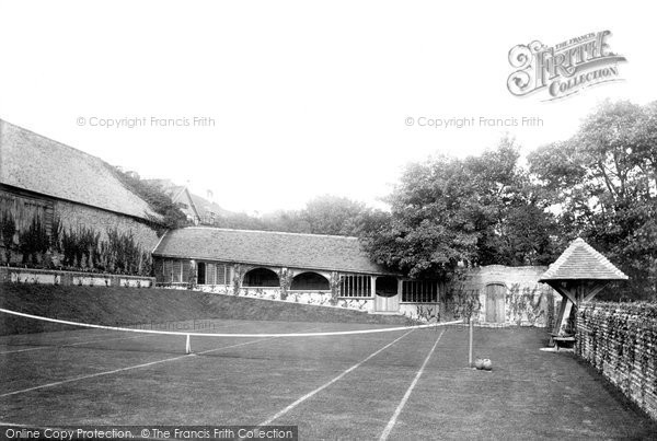 Photo of Bexhill, Manor House Tennis Court 1892