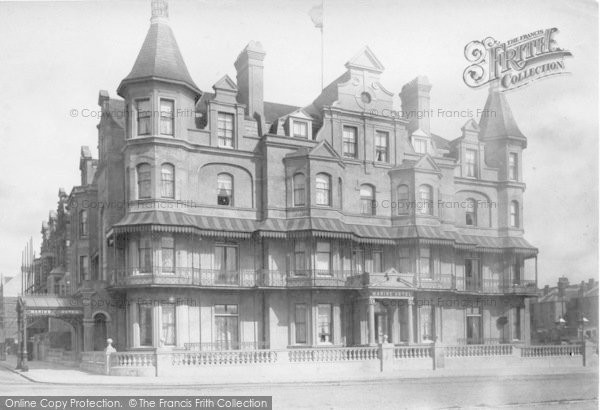Photo of Bexhill, Marine Hotel 1896