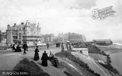 Marine Hotel And Parade From Coastguard Station 1897, Bexhill