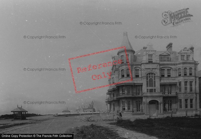 Photo of Bexhill, Marine Mansions And Coastguard Station 1891
