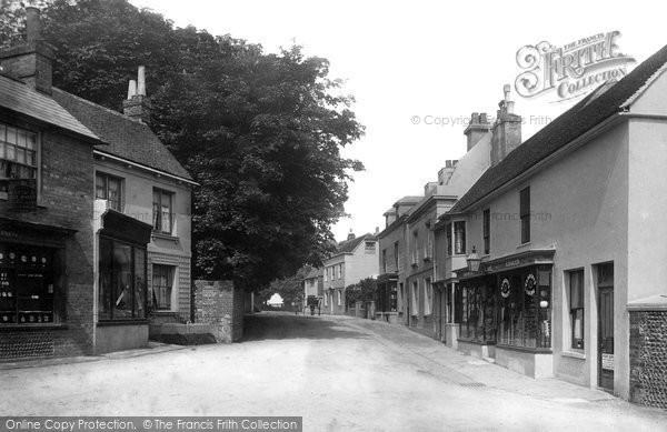 Photo of Bexhill, Old Town, High Street 1891