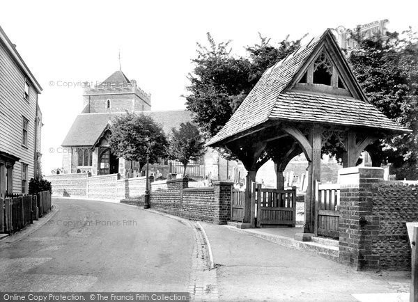 Photo of Bexhill, Old Town, St Peter's Parish Church 1921