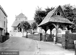 Old Town, St Peter's Parish Church 1921, Bexhill
