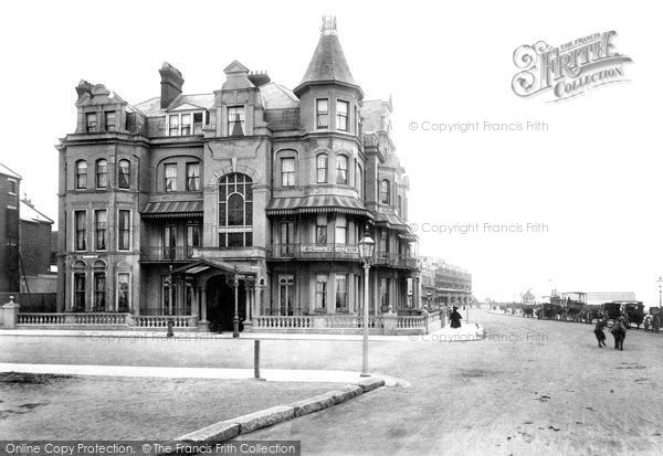 Photo of Bexhill, Parade And Marine Hotel 1899