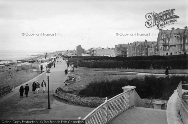 Photo of Bexhill, Parade Looking West 1921