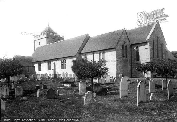 Photo of Bexhill, Parish Church Of St Peter 1892