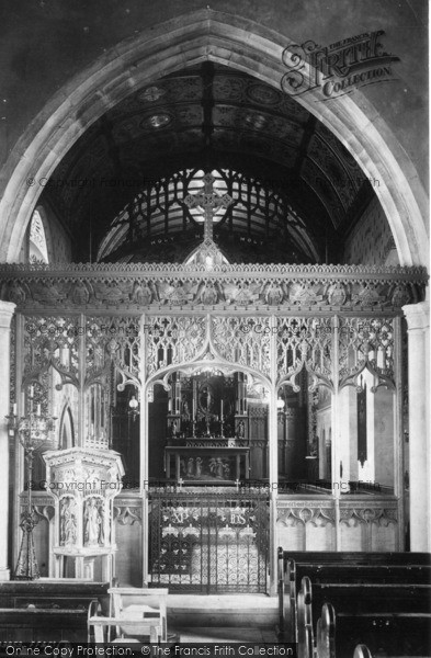 Photo of Bexhill, Parish Church Of St Peter 1894