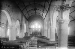 Parish Church Of St Peter, Interior 1892, Bexhill