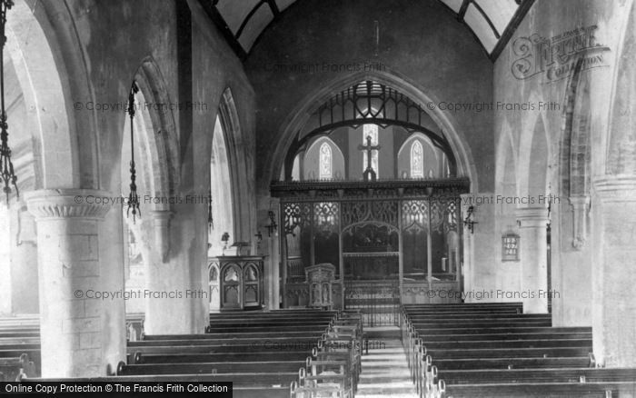 Photo of Bexhill, St Peter's Church Interior 1903