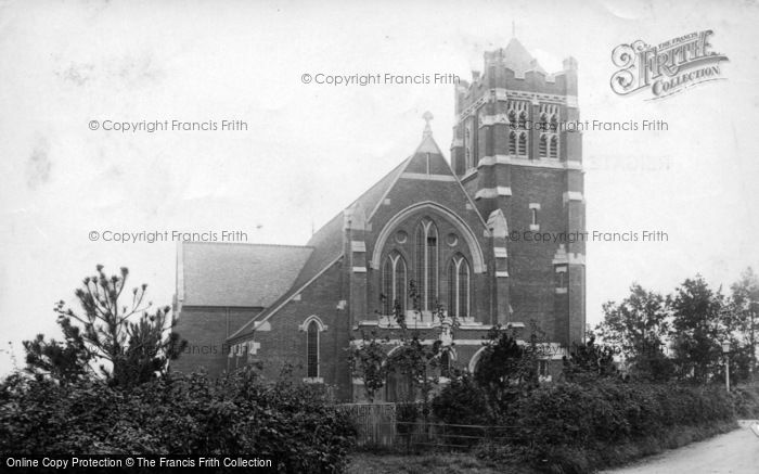 Photo of Bexhill, St Stephen's Church, West Front 1903