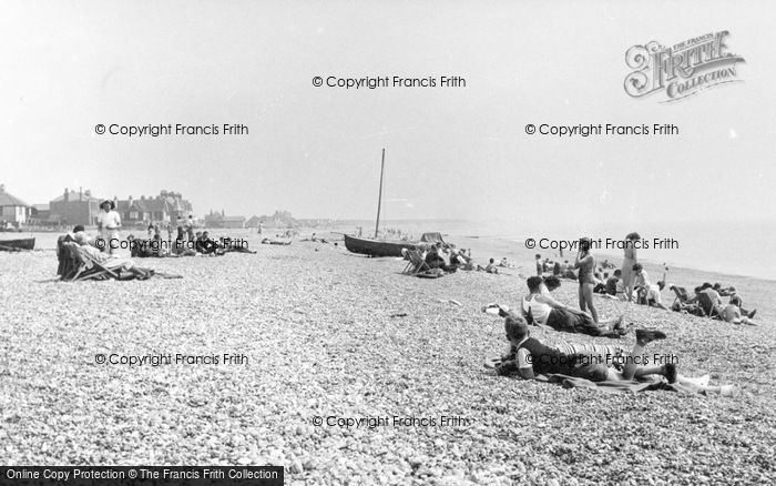 Photo of Bexhill, The Beach c.1960