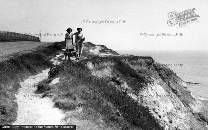 Photo of Bexhill, The Cliffs c.1960